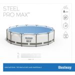 Bestway Steel Pro MAX Frame Pool Komplett Set 427x107 56950