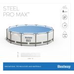 Bestway Steel Pro MAX Frame Pool Komplett Set 549x122 56462